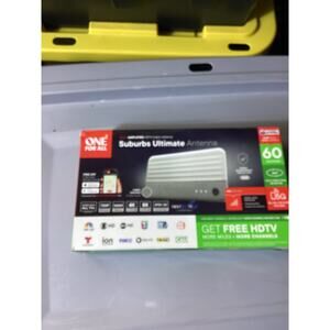 One For All Suburbs Indoor Digital TV Antenna, 0-60 Mile Range